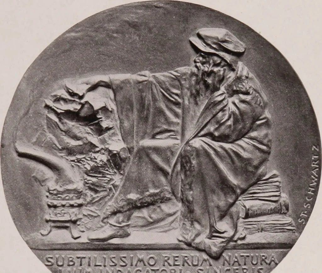 An illustration from Catalogue of the international exhibition of contemporary medals. March, 1910 [electronic resource], 1911, leaf 344