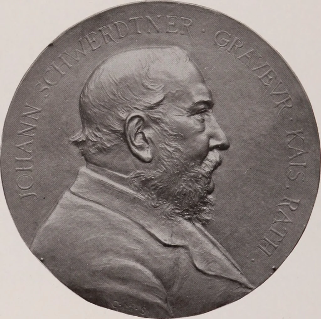 An illustration from Catalogue of the international exhibition of contemporary medals. March, 1910 [electronic resource], 1911, leaf 347