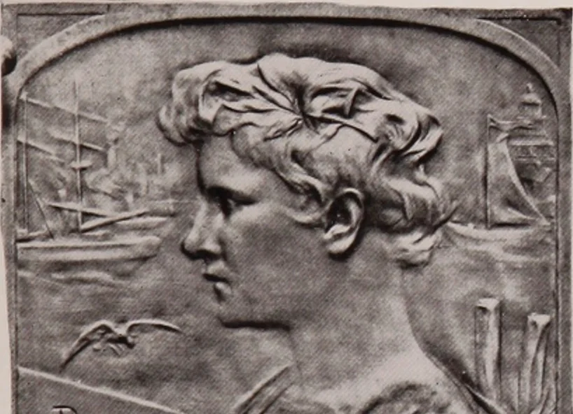 An illustration from Catalogue of the international exhibition of contemporary medals. March, 1910 [electronic resource], 1911, leaf 362