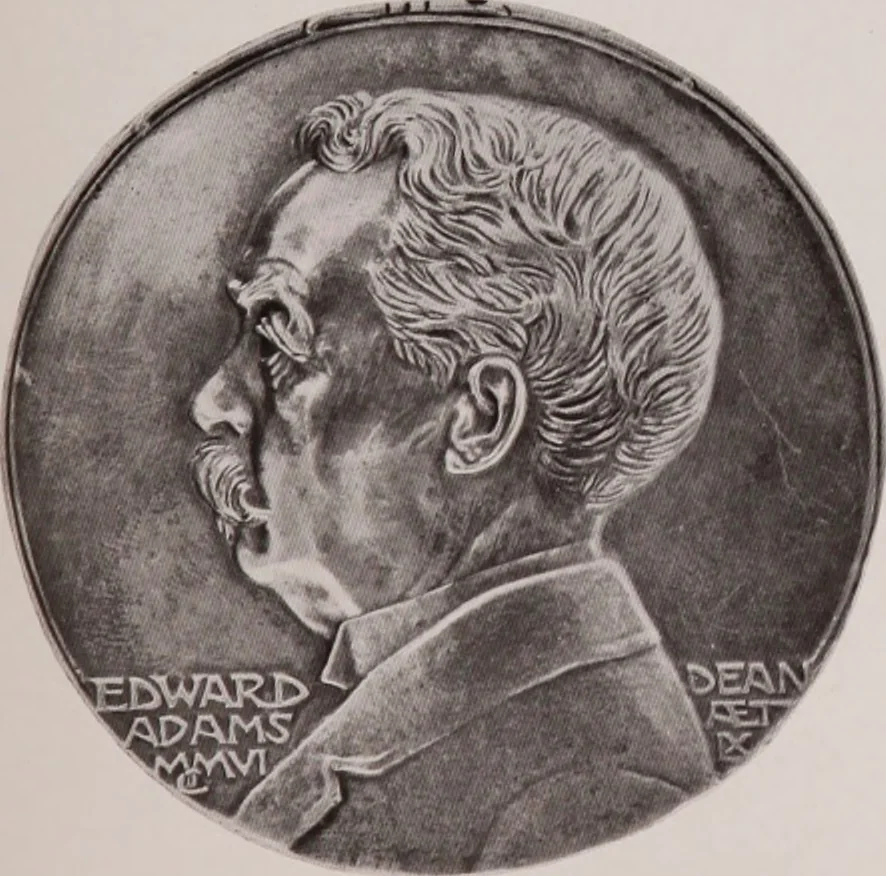An illustration from Catalogue of the international exhibition of contemporary medals. March, 1910 [electronic resource], 1911, leaf 374