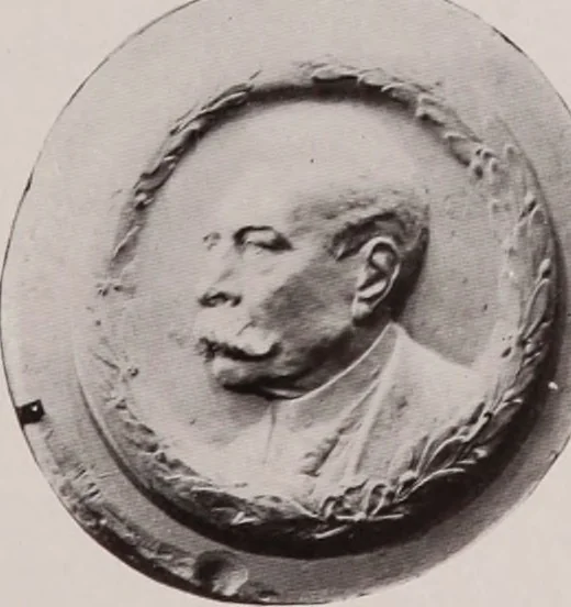 An illustration from Catalogue of the international exhibition of contemporary medals. March, 1910 [electronic resource], 1911, leaf 380
