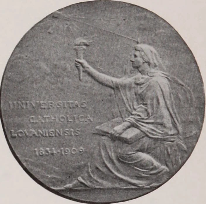 An illustration from Catalogue of the international exhibition of contemporary medals. March, 1910 [electronic resource], 1911, leaf 387