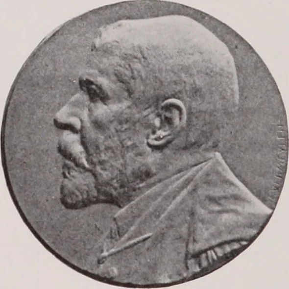 An illustration from Catalogue of the international exhibition of contemporary medals. March, 1910 [electronic resource], 1911, leaf 387