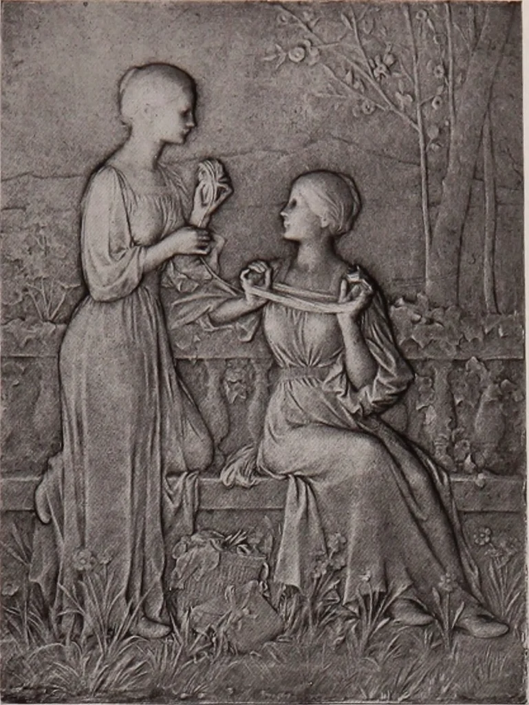An illustration from Catalogue of the international exhibition of contemporary medals. March, 1910 [electronic resource], 1911, leaf 398