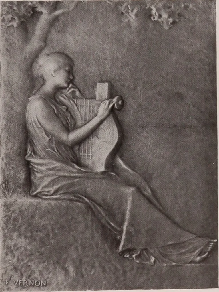 An illustration from Catalogue of the international exhibition of contemporary medals. March, 1910 [electronic resource], 1911, leaf 398