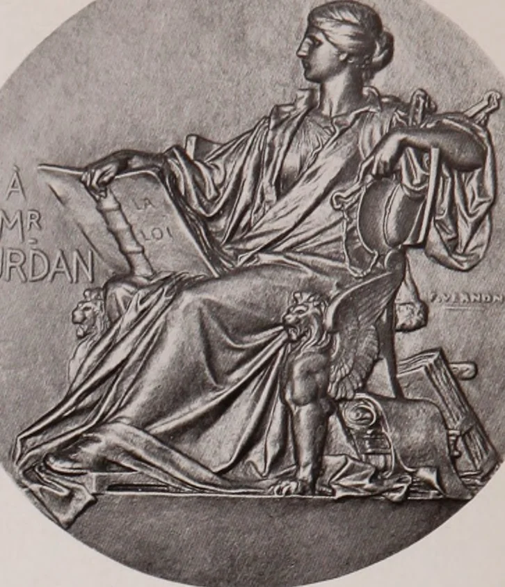 An illustration from Catalogue of the international exhibition of contemporary medals. March, 1910 [electronic resource], 1911, leaf 399