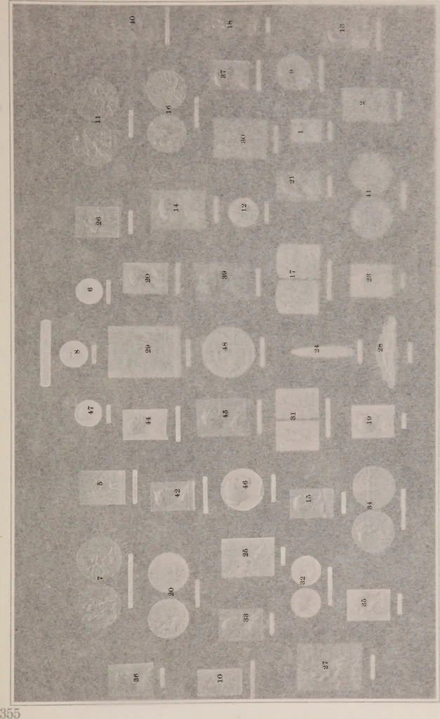 An illustration from Catalogue of the international exhibition of contemporary medals. March, 1910 [electronic resource], 1911, leaf 402