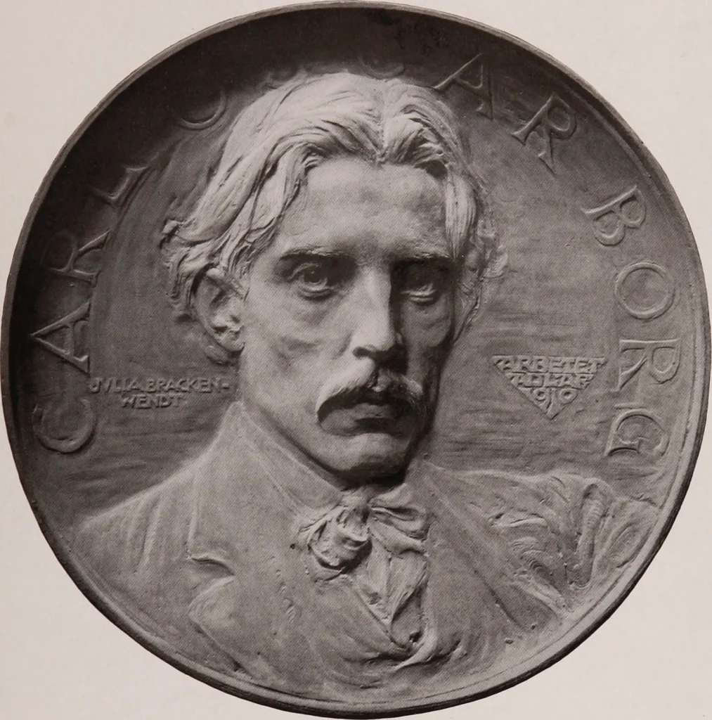 An illustration from Catalogue of the international exhibition of contemporary medals. March, 1910 [electronic resource], 1911, leaf 408