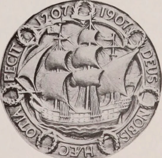 An illustration from Catalogue of the international exhibition of contemporary medals. March, 1910 [electronic resource], 1911, leaf 48