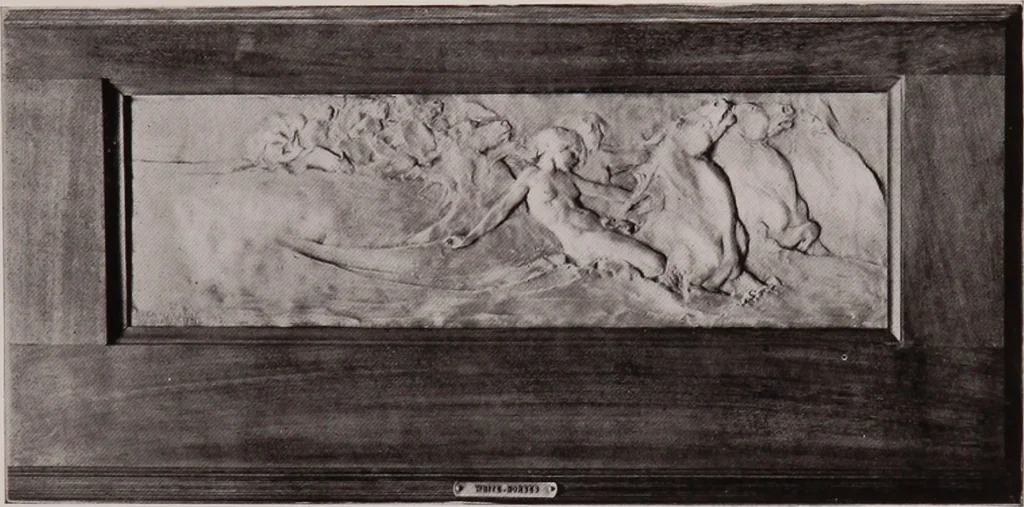 An illustration from Catalogue of the international exhibition of contemporary medals. March, 1910 [electronic resource], 1911, leaf 54
