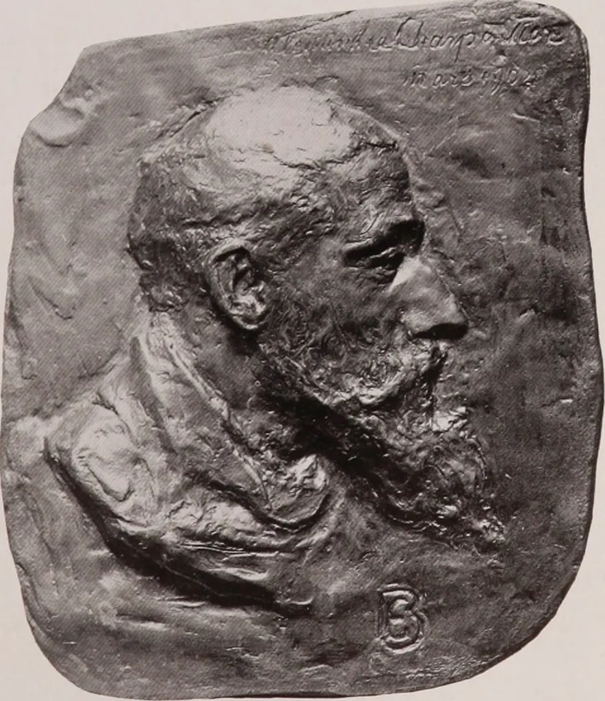 An illustration from Catalogue of the international exhibition of contemporary medals. March, 1910 [electronic resource], 1911, leaf 58