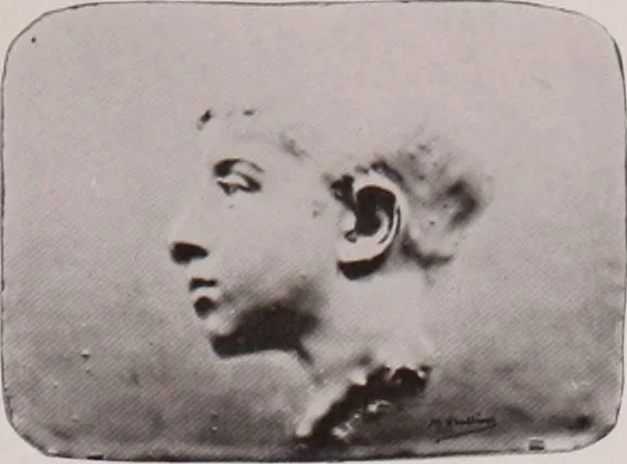 An illustration from Catalogue of the international exhibition of contemporary medals. March, 1910 [electronic resource], 1911, leaf 60