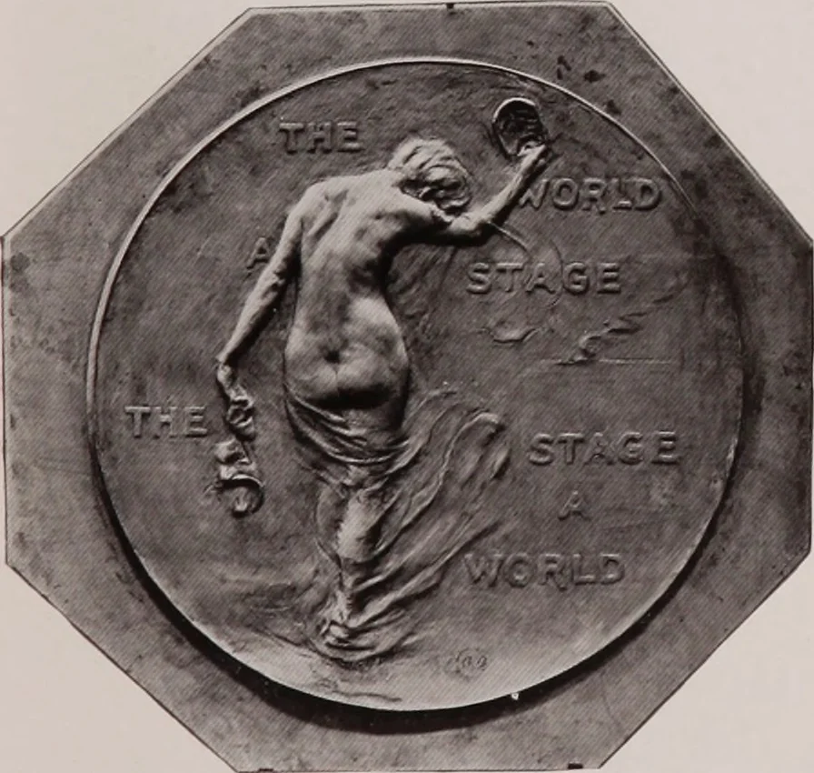 An illustration from Catalogue of the international exhibition of contemporary medals. March, 1910 [electronic resource], 1911, leaf 62