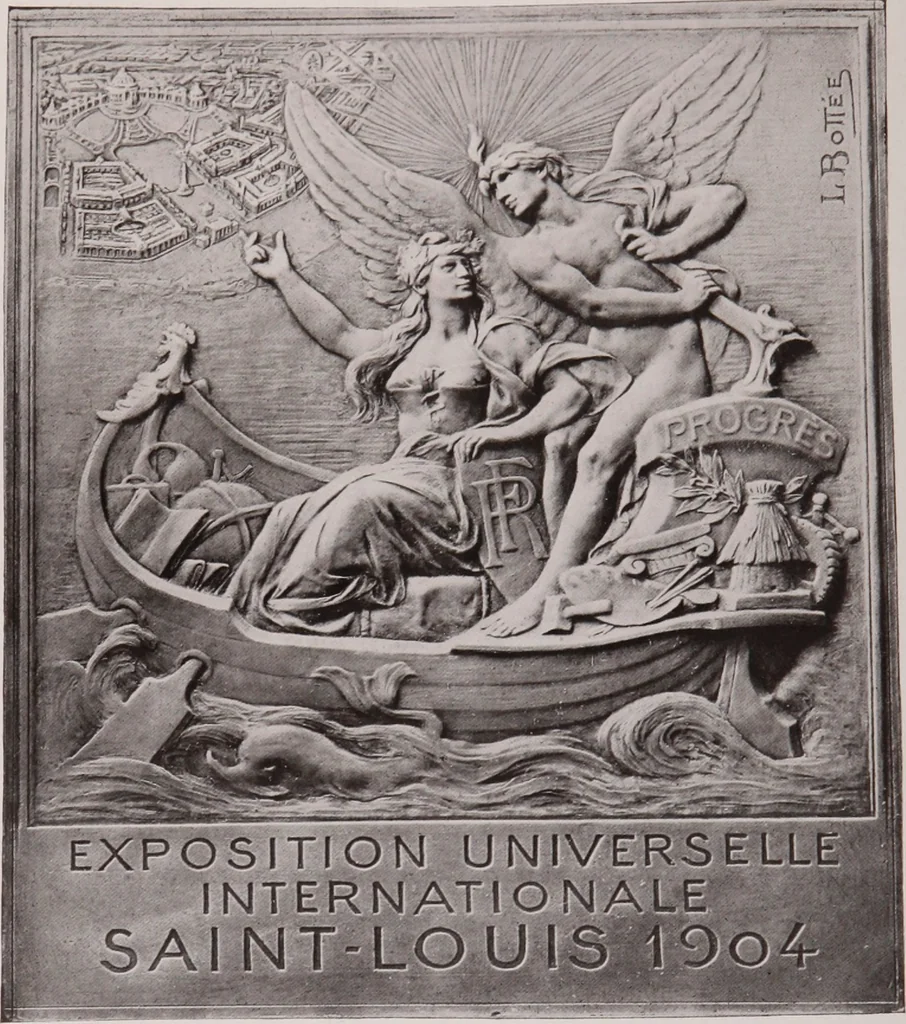 An illustration from Catalogue of the international exhibition of contemporary medals. March, 1910 [electronic resource], 1911, leaf 67