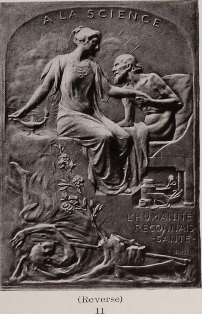An illustration from Catalogue of the international exhibition of contemporary medals. March, 1910 [electronic resource], 1911, leaf 68