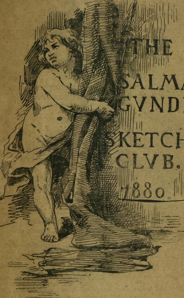 An illustration from Third annual exhibition of black and white art [electronic resource], 1880, leaf 4