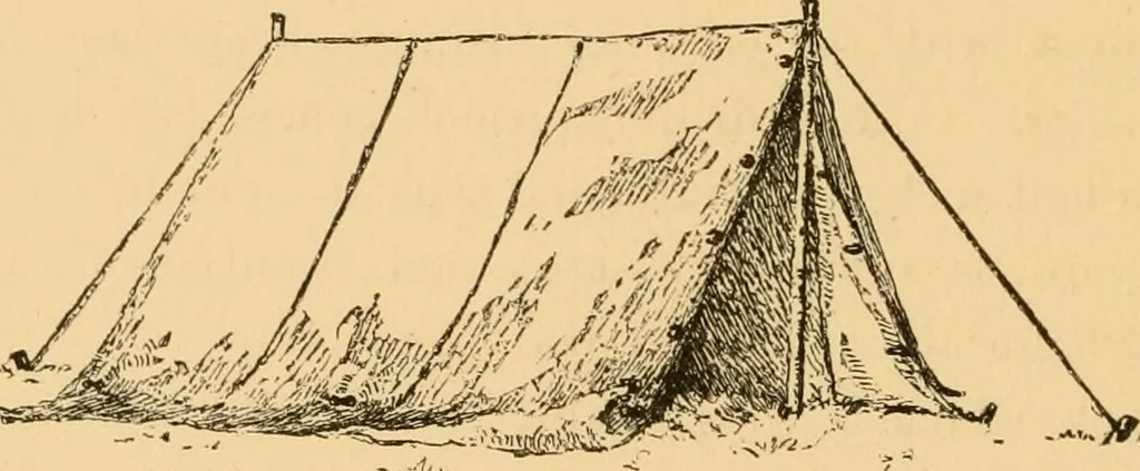 An illustration from Boating trips on New England rivers, 1884, leaf 57