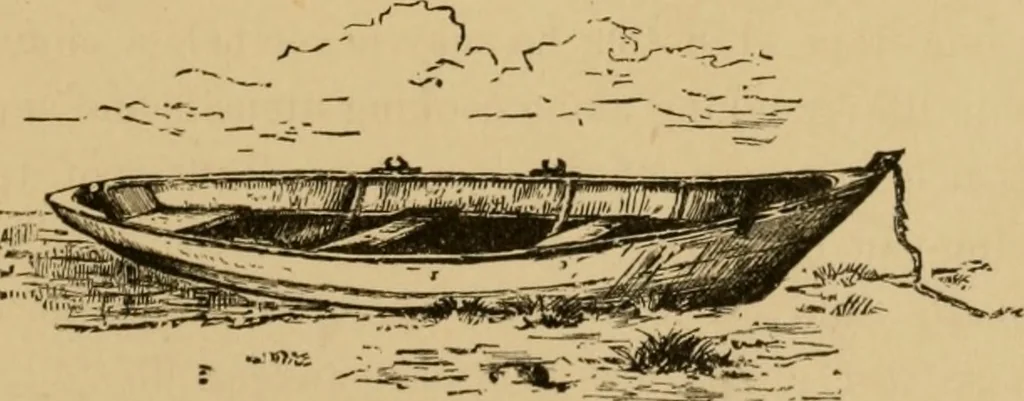 An illustration from Boating trips on New England rivers, 1884, leaf 60