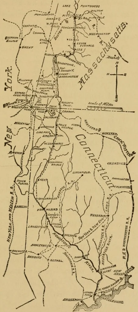 An illustration from Boating trips on New England rivers, 1884, leaf 66