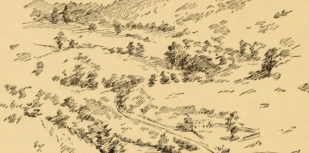 An illustration from Boating trips on New England rivers, 1884, leaf 81