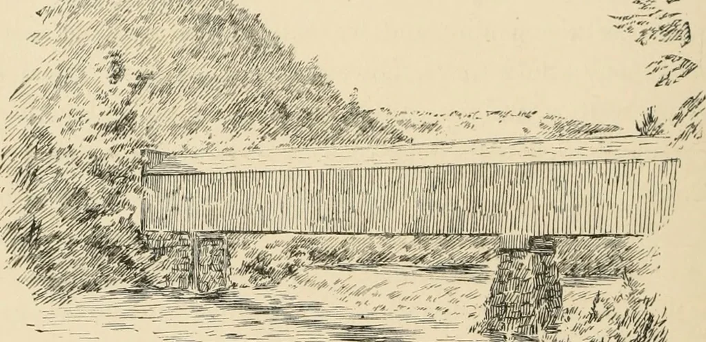 An illustration from Boating trips on New England rivers, 1884, leaf 111
