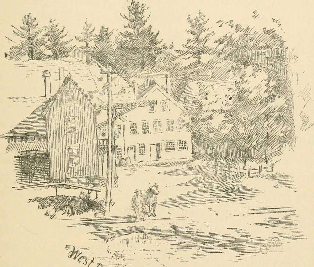 An illustration from Boating trips on New England rivers, 1884, leaf 134