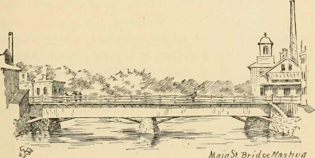 An illustration from Boating trips on New England rivers, 1884, leaf 176
