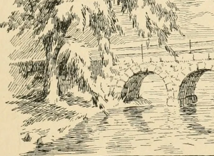 An illustration from Boating trips on New England rivers, 1884, leaf 30