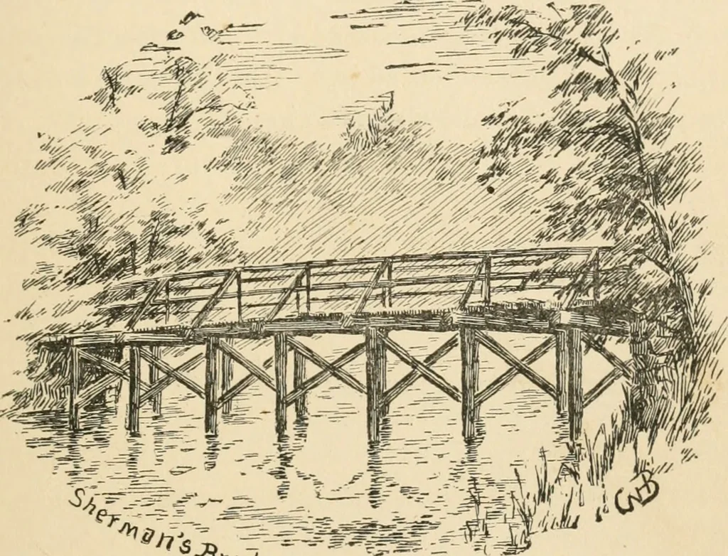 An illustration from Boating trips on New England rivers, 1884, leaf 34