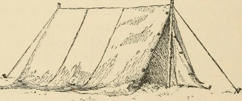 An illustration from Boating trips on New England rivers, 1884, leaf 57