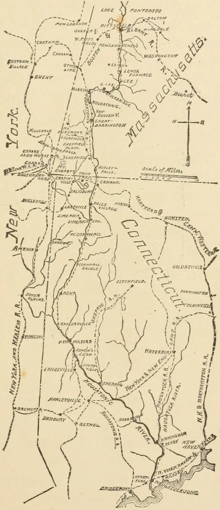 An illustration from Boating trips on New England rivers, 1884, leaf 66