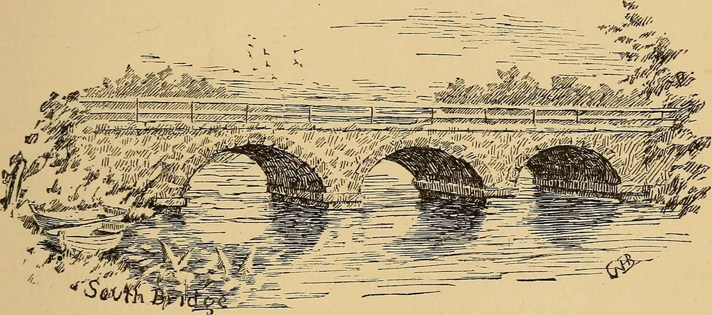 An illustration from Boating trips on New England rivers, 1884, leaf 36