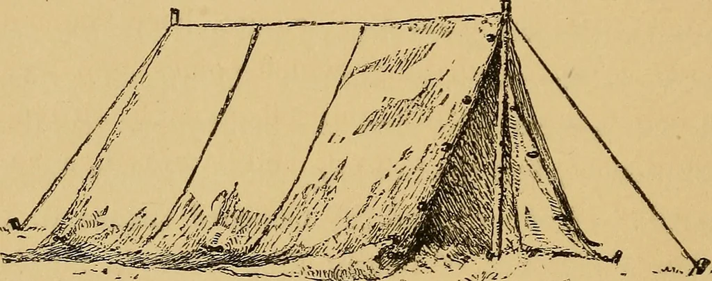 An illustration from Boating trips on New England rivers, 1884, leaf 57