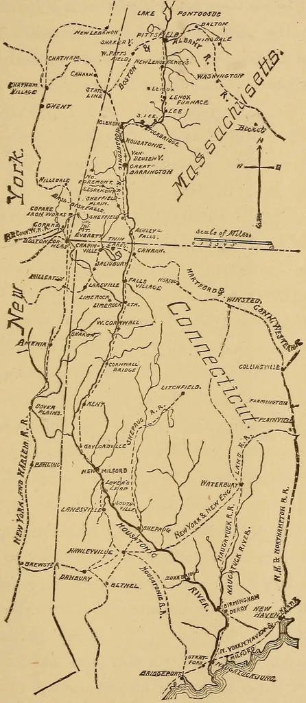 An illustration from Boating trips on New England rivers, 1884, leaf 66