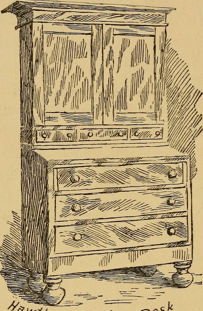 An illustration from Boating trips on New England rivers, 1884, leaf 67