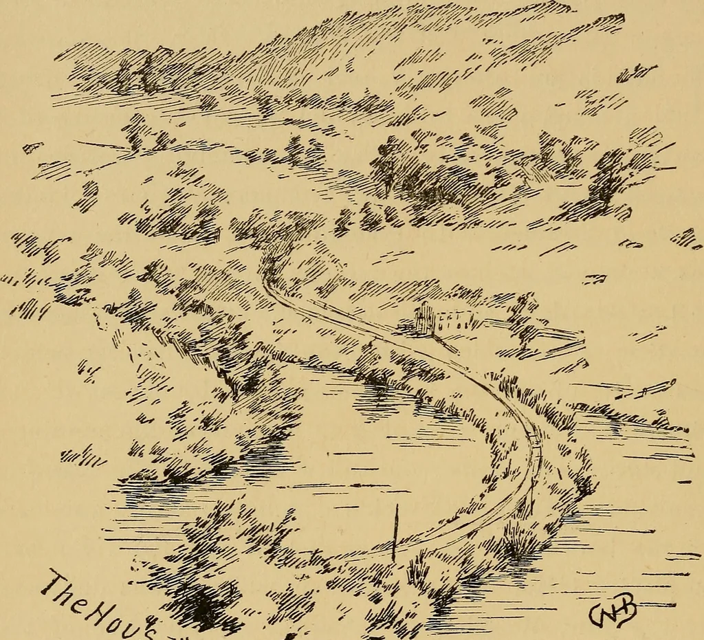 An illustration from Boating trips on New England rivers, 1884, leaf 81