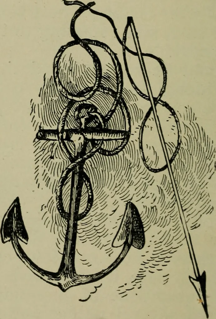 An illustration from Boat sailing in fair weather and foul, 1895, leaf 153