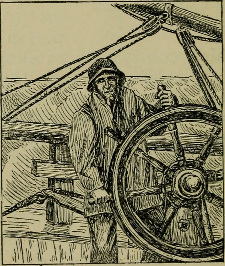 An illustration from Boat sailing in fair weather and foul, 1895, leaf 163