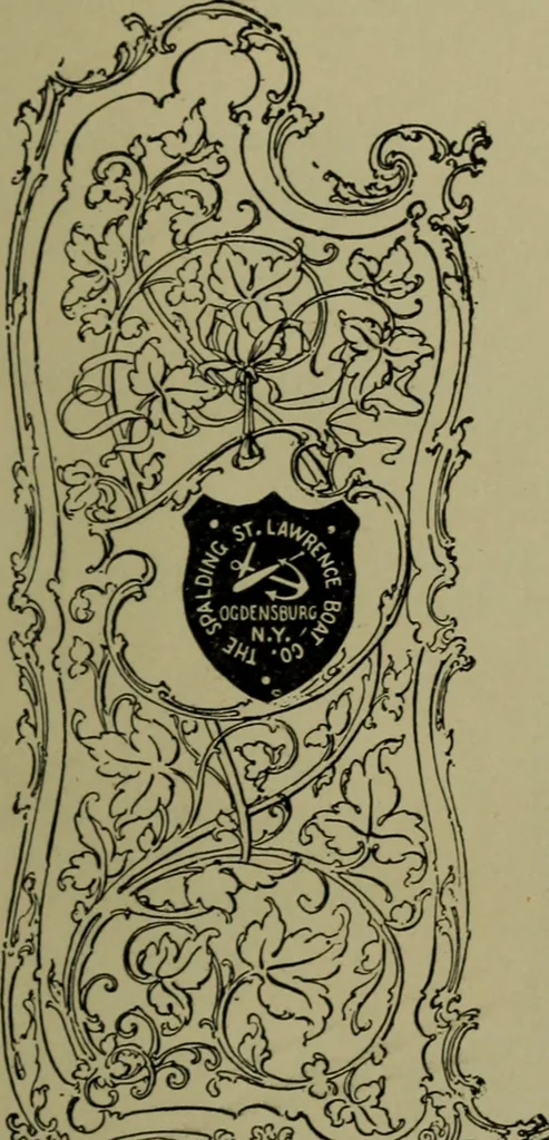 An illustration from Boat sailing in fair weather and foul, 1895, leaf 184