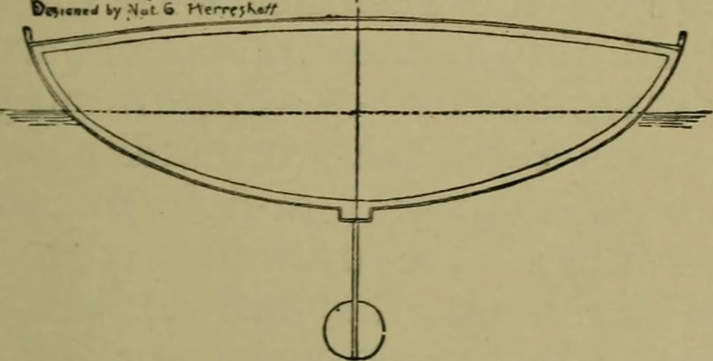 An illustration from Boat sailing in fair weather and foul, 1895, leaf 48