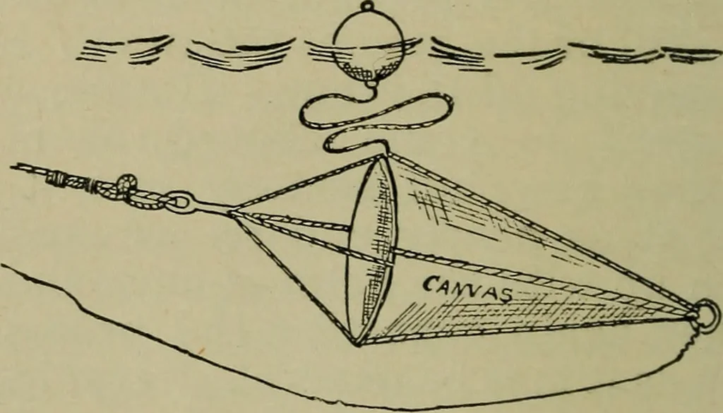 An illustration from Boat sailing in fair weather and foul, 1895, leaf 59