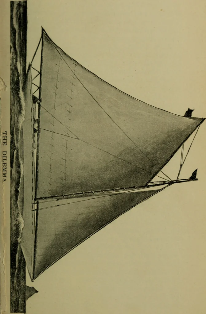 An illustration from Boat sailing in fair weather and foul, 1895, leaf 64