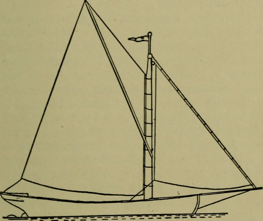 An illustration from Boat sailing in fair weather and foul, 1895, leaf 92