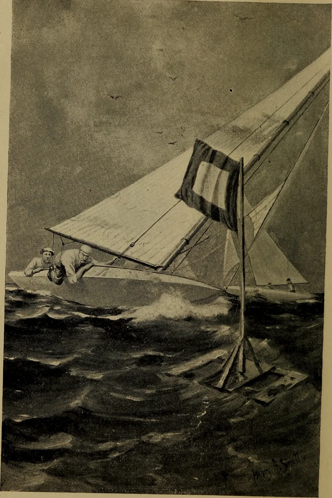 An illustration from Boat sailing in fair weather and foul, 1903, leaf 11