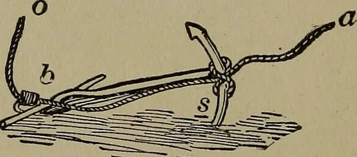 An illustration from Boat sailing in fair weather and foul, 1903, leaf 177