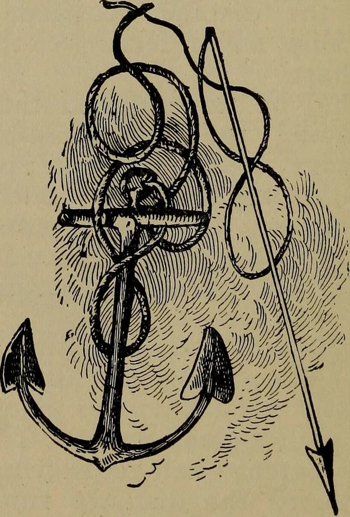 An illustration from Boat sailing in fair weather and foul, 1903, leaf 203