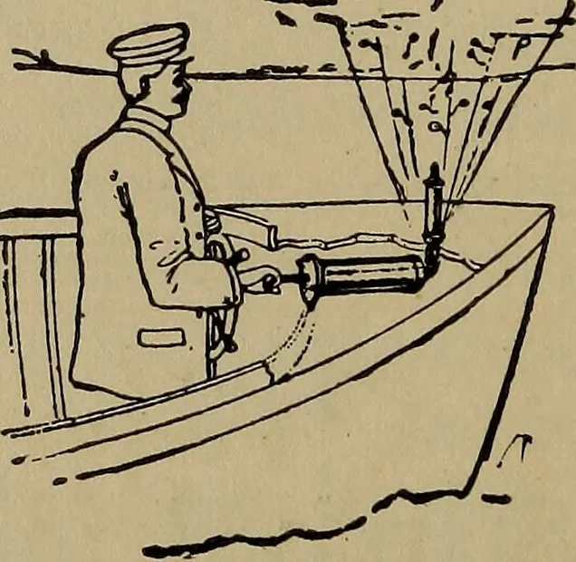 An illustration from Boat sailing in fair weather and foul, 1903, leaf 251