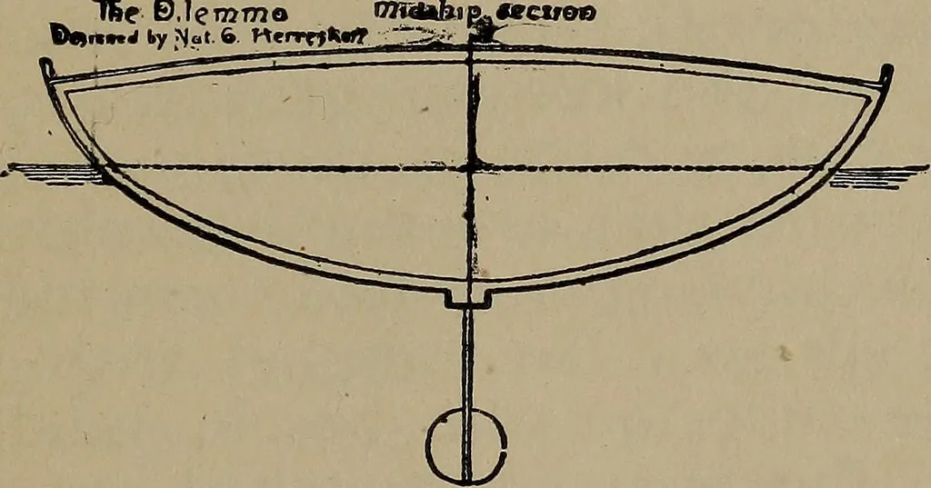 An illustration from Boat sailing in fair weather and foul, 1903, leaf 46