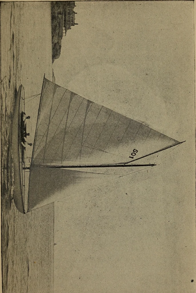 An illustration from Boat sailing in fair weather and foul, 1903, leaf 72