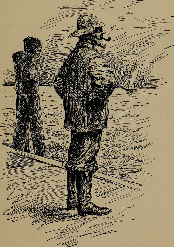 An illustration from Boat sailing in fair weather and foul, 1903, leaf 84